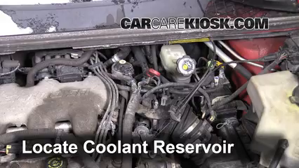 2001 Pontiac Aztek 3.4L V6 Coolant (Antifreeze) Add Coolant